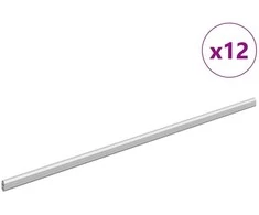 Spintos strypas 12 pcs Sidabro 864 x 15 x 29 mm