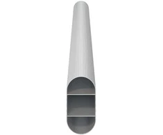 Spintos strypas 2 pcs Sidabro 264 x 15 x 29 mm