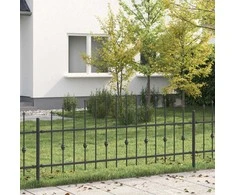 Spyruoklinė tvora Asten Juoda