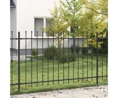Spyruoklinė tvora Asten Juoda