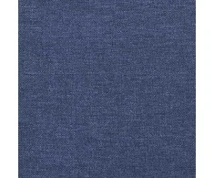 Kišeninių spyruoklių čiužinys vaikams, vidutinio kietumo, mėlynas, 80x160cm, audinys
