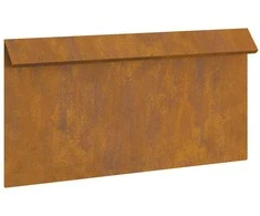 Sraigių tvora 16 pcs Rūdijanti 50 x 3,5 x 25 cm