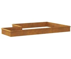 Sraigių tvoros 16 pcs 100 x 3,5 x 25 cm Rūdijanti