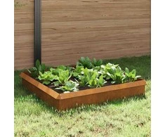 Sraigių tvoros 8 pcs 100 x 3,5 x 25 cm Rūdijanti