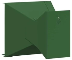 Šratų gaudyklė Žalia 14 x 14 x 19 cm Plienas