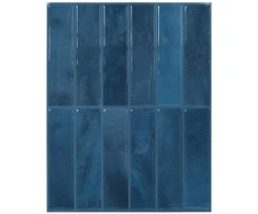 Stačiakampė plytelė 20 pcs Mėlyna 29 x 23 x 0,08 cm