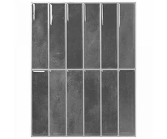 Stačiakampė plytelė 50 pcs Pilka 29 x 23 x 0,08 cm
