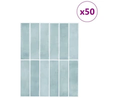Stačiakampė plytelė 50 pcs Pilkai žalia 29 x 23 x 0,08 cm