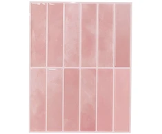 Stačiakampė plytelė 50 pcs Rožinė 29 x 23 x 0,08 cm