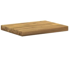 Stačiakampio stalo viršus 90 x 50 x 3,5 cm Stačiakampio Balta