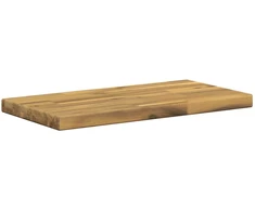 Stačiakampio stalo viršus 90 x 50 x 3,5 cm Stačiakampio Balta