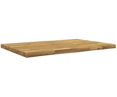 Stačiakampio stalo viršus 90 x 50 x 3,5 cm Stačiakampio Balta