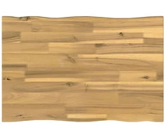 Stačiakampio stalo viršus 90 x 50 x 3,5 cm Stačiakampio Balta
