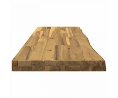 Stačiakampio stalo viršus 90 x 50 x 3,5 cm Stačiakampio Balta