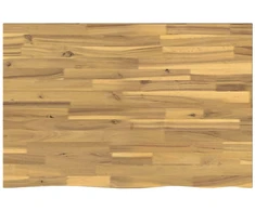 Stačiakampio stalo viršus 90 x 50 x 3,5 cm Stačiakampio Balta