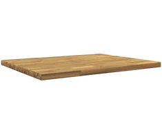 Stačiakampio stalo viršus 90 x 50 x 3,5 cm Stačiakampio Balta