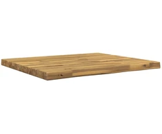 Stačiakampio stalo viršus 90 x 50 x 3,5 cm Stačiakampio Balta