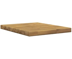 Stačiakampio stalo viršus 90 x 50 x 3,5 cm Stačiakampio Balta
