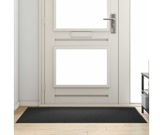 Durų kilimėlis Juoda 90 x 150 cm 100% poliamidas