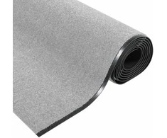 Durų kilimėlis Pilka ir juoda 120 x 400 cm 100% poliamidas