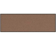 Durų kilimėlis Ruda ir juoda 60 x 180 cm 100% poliamidas