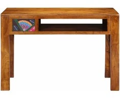 Rašomasis stalas su stalčių su saugykla Ruda 110 x 50 x 73 cm