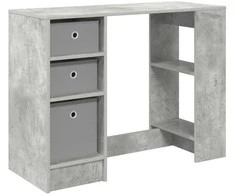 Stalas Betono pilka 100 x 40 x 75 cm Apdirbta mediena