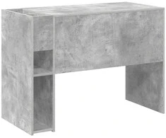 Stalas Betono pilka 109 x 50 x 78 cm Apdirbta mediena