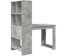 Stalas Betono pilka 122 x 67 x 145 cm Apdirbta mediena
