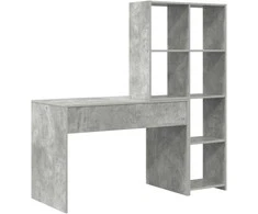 Stalas Betono pilka 138,5 x 55 x 143 cm Apdirbta mediena