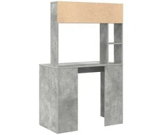 Stalas Betono pilka 91 x 50 x 149 cm Apdirbta mediena