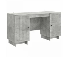 Stalas Betono pilka Apdirbta mediena 142,5 x 50 x 75 cm
