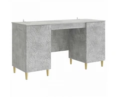 Stalas Betono pilka Apdirbta mediena 142,5 x 50 x 75 cm