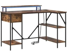 Stalas Rūkyta ąžuolas 120 x 79 x 86,5 cm Apdirbta mediena