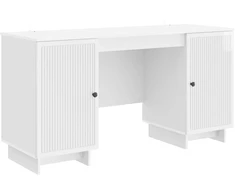 Stalas Itin blizgi balta Apdirbta mediena 142,5 x 50 x 75 cm