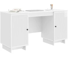 Stalas Itin blizgi balta Apdirbta mediena 142,5 x 50 x 75 cm
