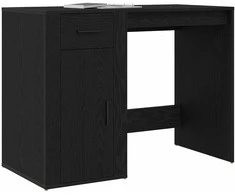 Stalas Juodas ąžuolas 100 x 49 x 74 cm Apdirbta mediena