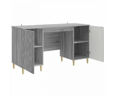 Stalas Pilka Sonoma Apdirbta mediena 142,5 x 50 x 75 cm