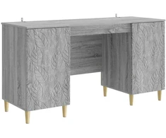 Stalas Pilka Sonoma Apdirbta mediena 142,5 x 50 x 75 cm