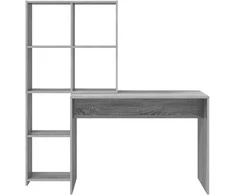 Stalas Pilkas Sonoma 138,5 x 55 x 143 cm Apdirbta mediena
