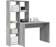 Stalas Pilkas Sonoma 138,5 x 55 x 143 cm Apdirbta mediena