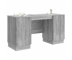 Stalas Pilka sonoma ąžuolo 142,5 x 50 x 75 cm Apdirbta mediena