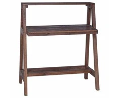 Stalas Ruda 90 x 50 x 103 cm Kietas atkurtas medis