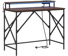 Stalas Rudas ąžuolas 100 x 50 x 86,5 cm Apdirbta mediena