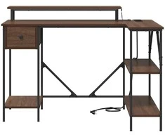 Stalas Rudas ąžuolas 120 x 79 x 86,5 cm Apdirbta mediena
