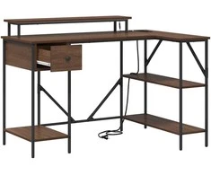 Stalas Rudas ąžuolas 120 x 79 x 86,5 cm Apdirbta mediena