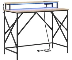 Stalas Sonoma ąžuolas 100 x 50 x 86,5 cm Apdirbta mediena