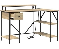 Stalas Sonoma ąžuolas 120 x 79 x 86,5 cm Apdirbta mediena