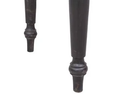 Stalas su 3 stalčiais, 117x57x75cm, raudonmedžio masyvas