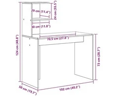 Stalas Senas medis 133.5 x 50 x 124 cm 2 vnt.